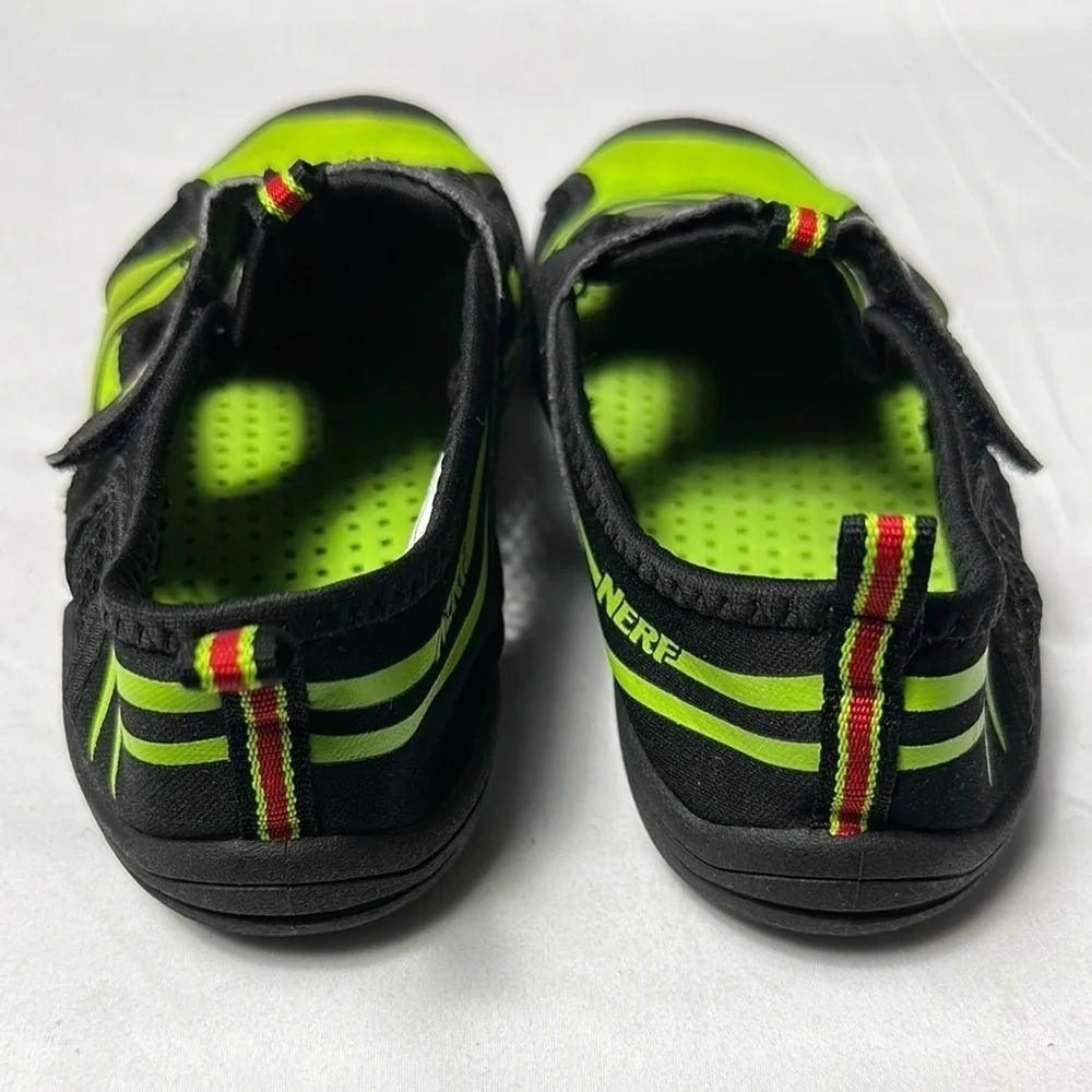 Nerf Green and Black Kids Water Adventure Shoes
